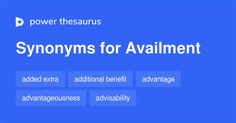 availment synonyms|AVAIL Synonyms: 48 Similar and Opposite Words .
